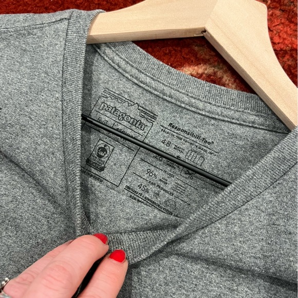 Patagonia Boardshort Label Pocket Responsibili-Tee - Picture 3 of 3